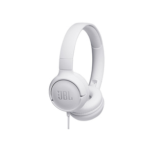 JBL Tune 500 Écouteurs Avec fil Arceau Musique Blanc