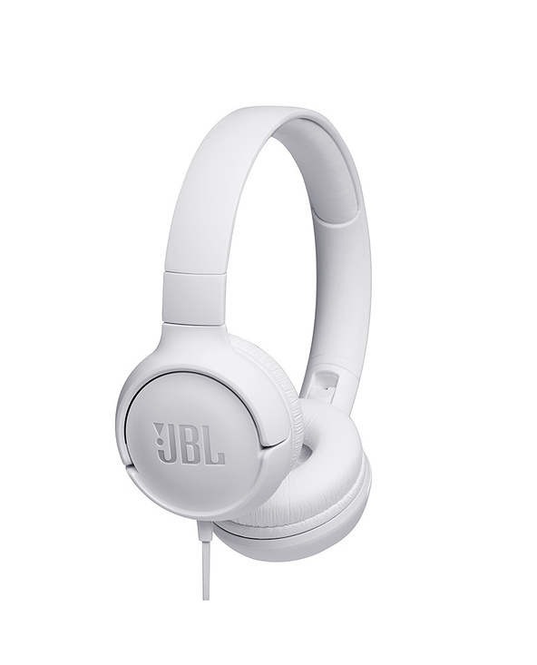 JBL Tune 500 Écouteurs Avec fil Arceau Musique Blanc