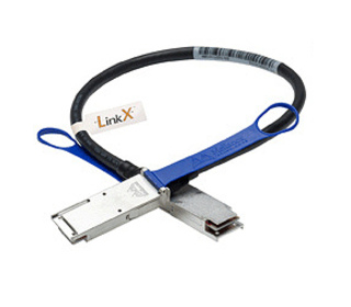 Mellanox Technologies MFA1A00-E030 câble d'InfiniBand 30 m QSFP28 Noir, Bleu