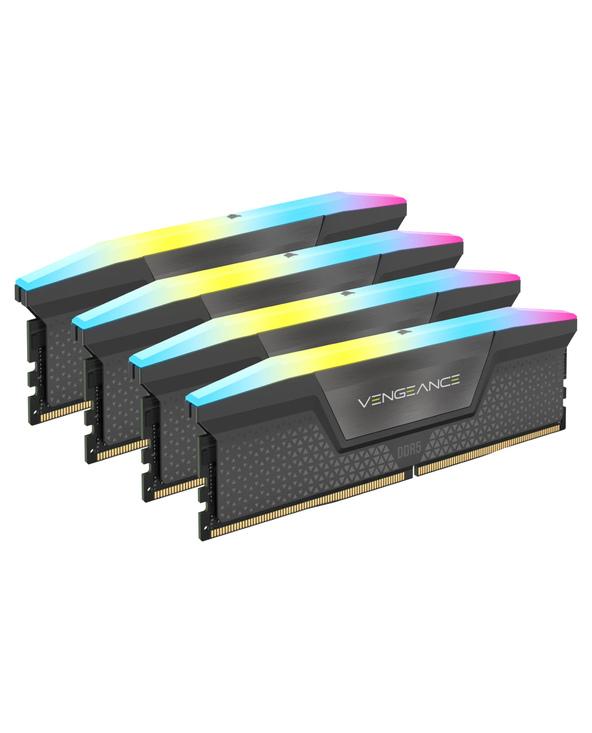 Corsair Vengeance RGB CMH64GX5M4B6000C36 module de mémoire 64 Go 4 x 16 Go DDR5 6000 MHz
