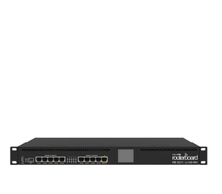 Mikrotik RB3011UIAS-RM Routeur connecté Gigabit Ethernet Noir