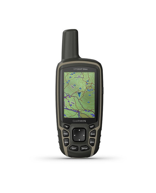 Garmin GPSMAP 64sx Personnel Noir, Vert