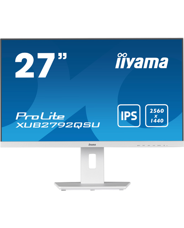 iiyama ProLite XUB2792QSU-W5 27" LED Wide Quad HD 5 ms Blanc