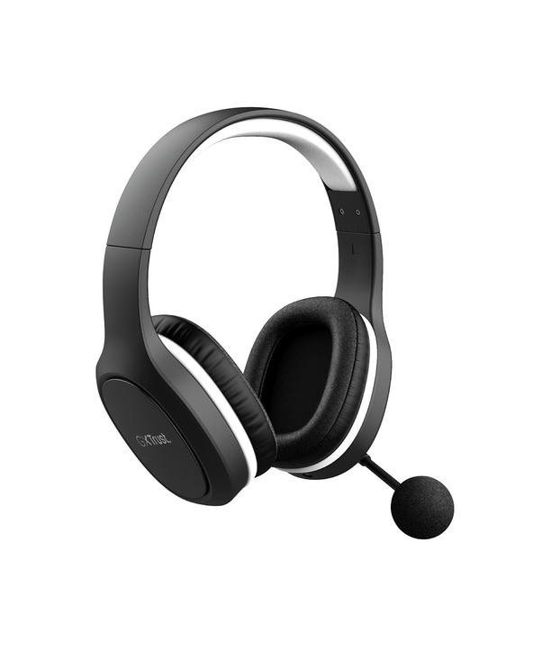 Trust GXT 391 Thian Casque Avec fil &sans fil Arceau Jouer USB Type-C Noir, Blanc