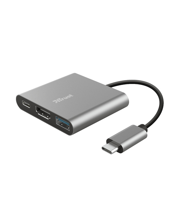 Trust Dalyx USB 3.2 Gen 1 (3.1 Gen 1) Type-C Aluminium, Noir
