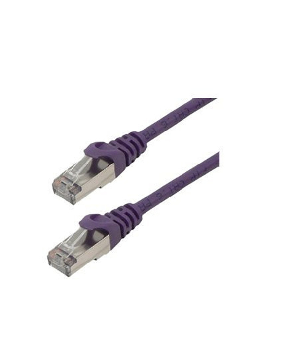 MCL FCC6BM-0.5M/VI câble de réseau Violet 0,5 m Cat6 F/UTP (FTP)