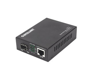 Intellinet 508216 convertisseur de support réseau 1000 Mbit/s Noir