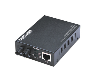 Intellinet 506519 convertisseur de support réseau 100 Mbit/s 1310 nm Multimode Noir