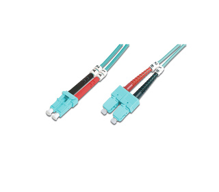 Digitus Câble de brassage multimode OM 3 à fibre optique, LC / SC