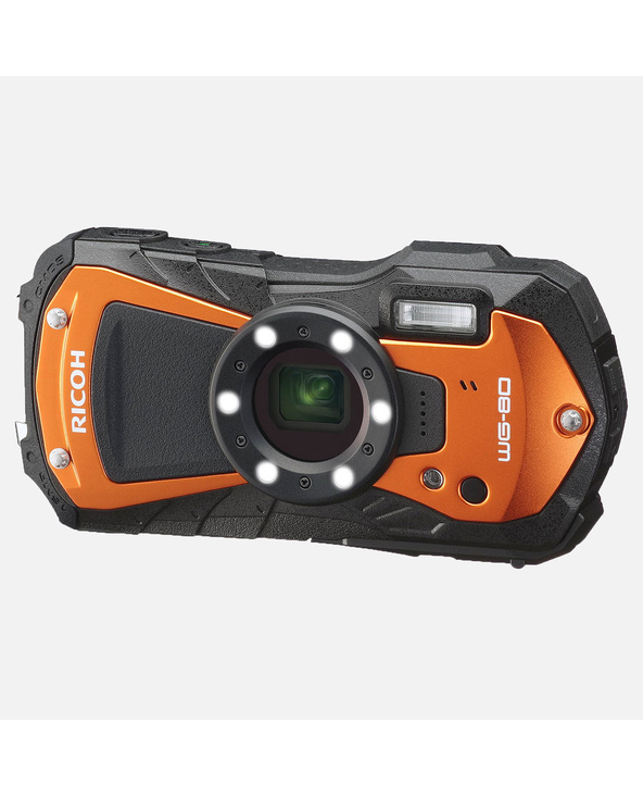 Ricoh WG-80 1/2.3" Appareil-photo compact 16 MP CMOS 4608 x 3456 pixels Noir, Orange