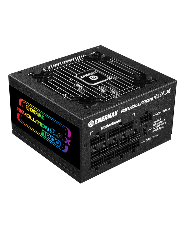 Enermax Revolution DFX unité d'alimentation d'énergie 1200 W 20+4 pin ATX ATX Noir