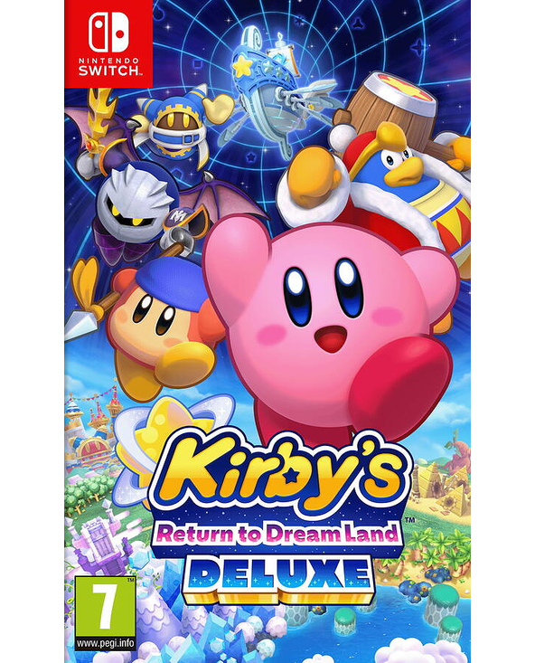 Nintendo Kirby's Return to Dream Land Deluxe Standard Chinois simplifié, Allemand, Néerlandais, Anglais, Français, Italien, Japo