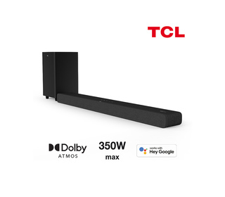 TCL 8 Series TS8132 haut-parleur soundbar Noir 3.1.2 canaux 350 W