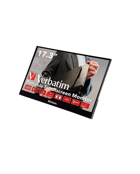 Verbatim 49593 17.3" Full HD 6 ms Noir
