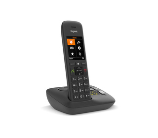 Gigaset C575A Téléphone analog/dect Identification de l'appelant Noir