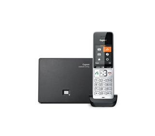 Gigaset COMFORT 500A IP Téléphone analog/dect Identification de l'appelant Noir, Argent