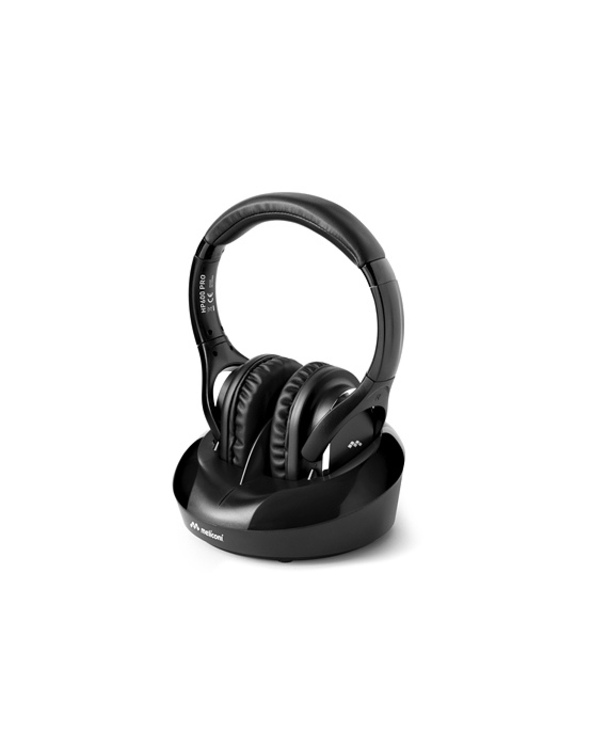 Meliconi HP600 Pro Écouteurs Avec fil &sans fil Arceau Musique Noir
