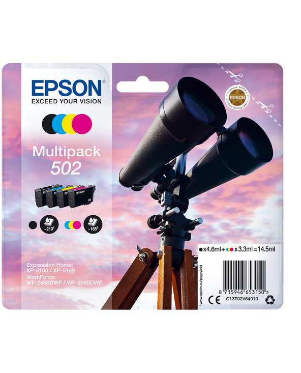 Epson Multipack 4-colours 502 Ink