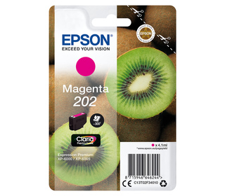 Epson Kiwi Singlepack Magenta 202 Claria Premium Ink