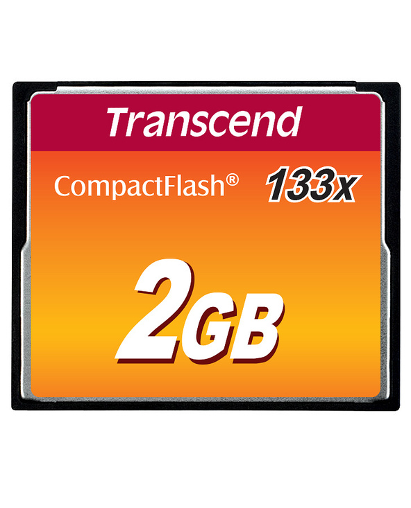 Transcend TS2GCF133 mémoire flash 2 Go CompactFlash MLC