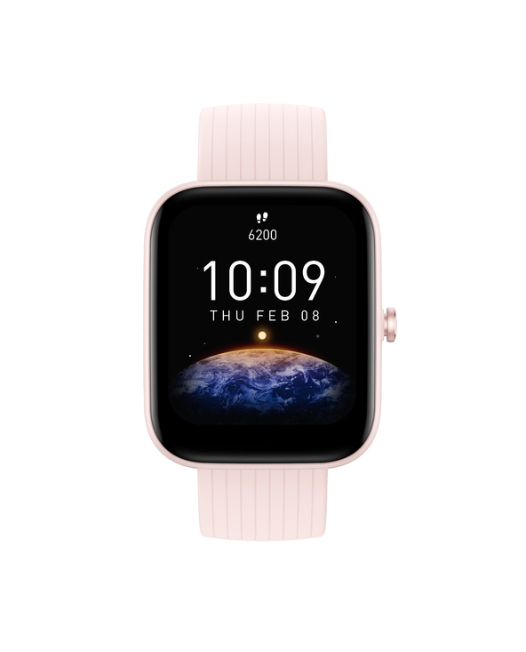 Amazfit Bip 3 Pro 4,29 cm (1.69") TFT 44 mm Numérique 240 x 280 pixels Écran tactile Rose GPS (satellite)