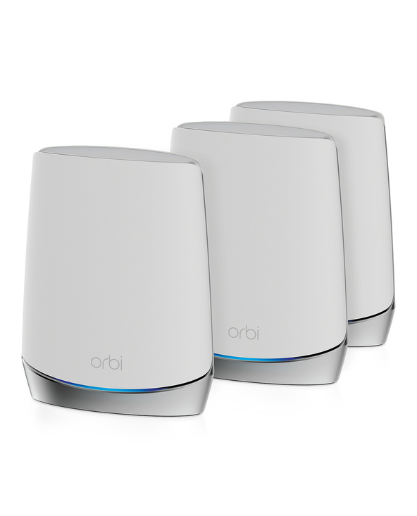 NETGEAR Orbi RBK753 AX4200 WiFi 6 Mesh System Tri-bande (2,4 GHz / 5 GHz / 5 GHz) Wi-Fi 6 (802.11ax) Blanc 7 Interne