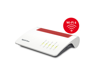 FRITZ!Box 7590 AX routeur sans fil Gigabit Ethernet Bi-bande (2,4 GHz / 5 GHz) Blanc