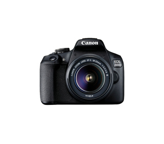 Canon EOS 2000D + EF-S 18-55mm f/3.5-5.6 III Kit d'appareil-photo SLR 24,1 MP CMOS 6000 x 4000 pixels Noir
