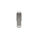 Lexar JumpDrive LJDD400064G-BNQNG lecteur USB flash 64 Go USB Type-C 3.2 Gen 1 (3.1 Gen 1) Gris
