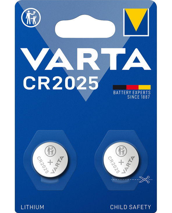 Varta 06025 Batterie à usage unique CR2025 Lithium