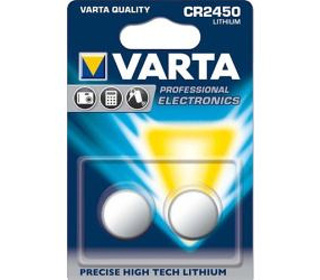 Varta CR2450 Batterie à usage unique Lithium