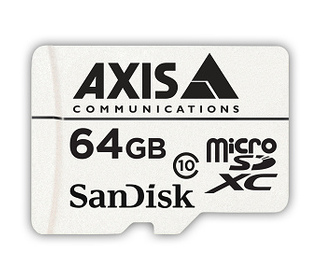 Axis 5801-951 mémoire flash 64 Go MicroSDHC Classe 10