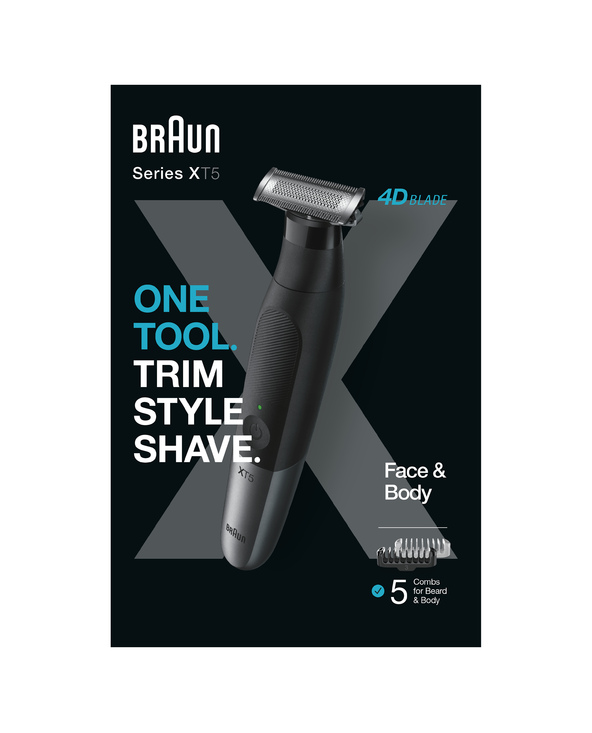 Braun XT5100 Noir, Gris Hybrides nickel-métal (NiMH)