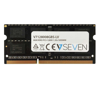 V7 8GB DDR3 PC3-12800 - 1600mhz SO DIMM Notebook Module de mémoire - V7128008GBS-LV