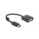 DeLOCK 63482 câble vidéo et adaptateur 0,2 m DisplayPort DVI Noir