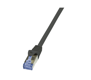 LogiLink 5.0m, Cat6A câble de réseau Noir 5 m Cat6/6e/6a S/FTP (S-STP)