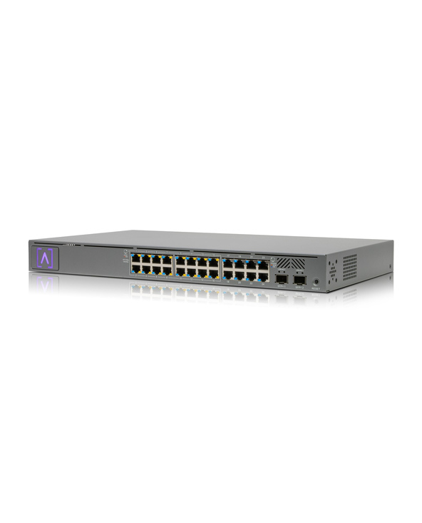 Alta Labs S24-POE commutateur réseau Géré Gigabit Ethernet (10/100/1000) Connexion Ethernet, supportant l'alimentation via ce po