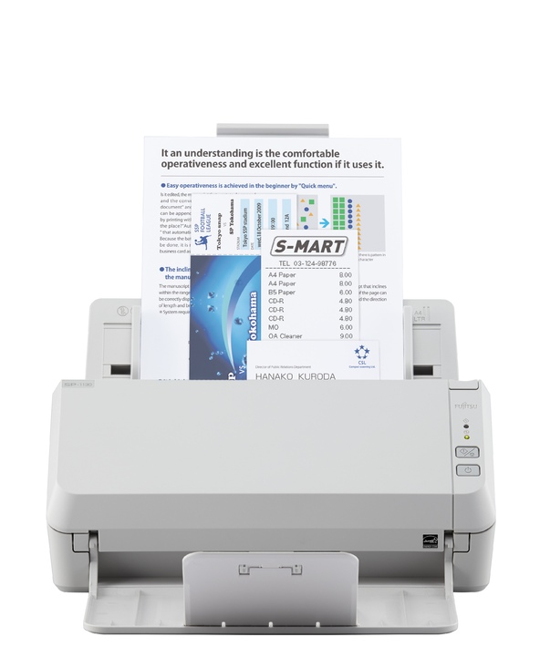 Fujitsu SP-1130 Scanner ADF 600 x 600 DPI A4 Blanc