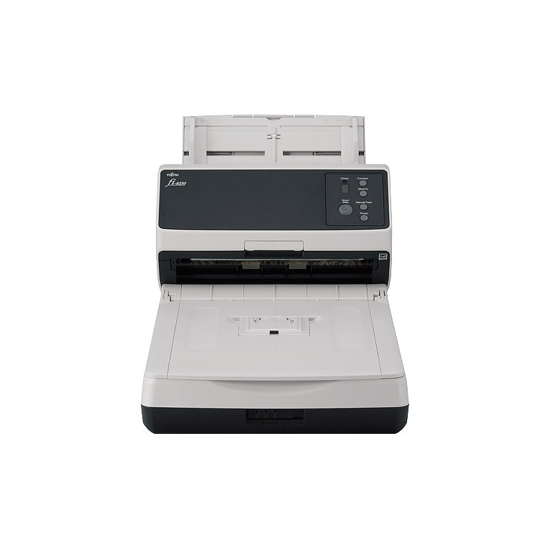 Fujitsu fi-8250 Numériseur chargeur automatique de documents (adf) + chargeur manuel 600 x 600 DPI A4 Noir, Gris