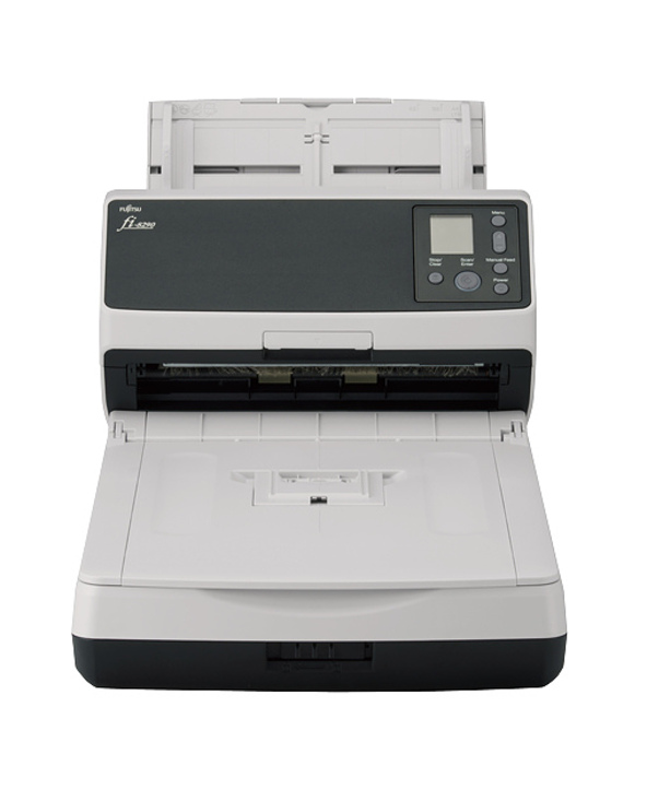 Fujitsu fi-8290 Numériseur chargeur automatique de documents (adf) + chargeur manuel 600 x 600 DPI A4 Noir, Gris