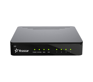 Yeastar S20 entrée et régulateur 10, 100 Mbit/s