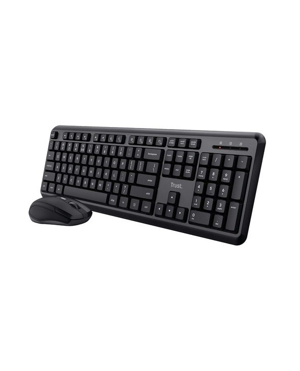 Trust ODY clavier Souris incluse RF sans fil Français Noir