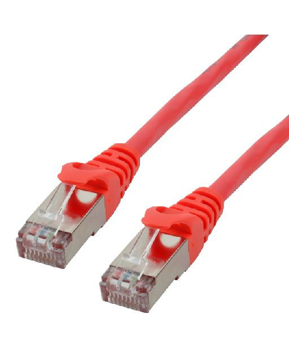 MCL IC5J99A0006F03R câble de réseau Rouge 0,3 m Cat6 F/UTP (FTP)