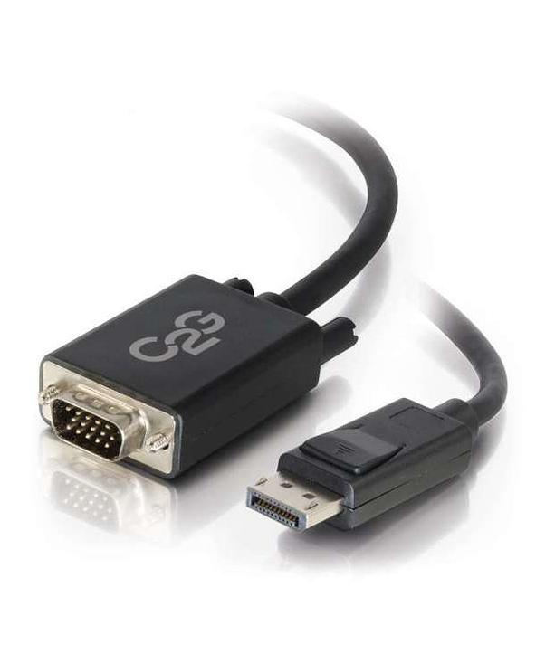 C2G 2.0m DisplayPort M / VGA M 2 m VGA (D-Sub) Noir