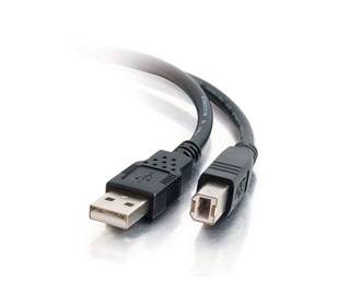 C2G Câble USB 2.0 A/B de 3 M - Noir