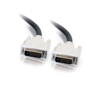 C2G Câble vidéo numérique avec liaison double M/M DVI-D(TM) de 0,5 M