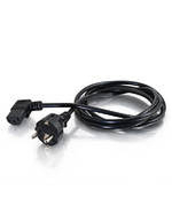 C2G 2m 90° Power Cord Noir