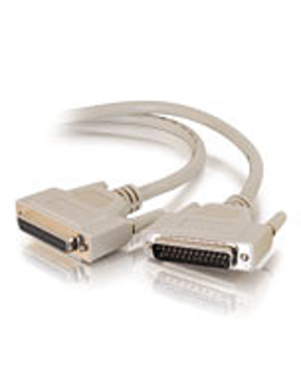 C2G 2m IEEE-1284 DB25 Cable câble parallèle Gris