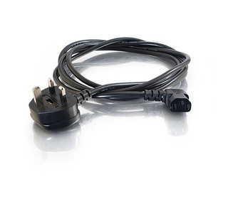 C2G 2m Power Cable Noir