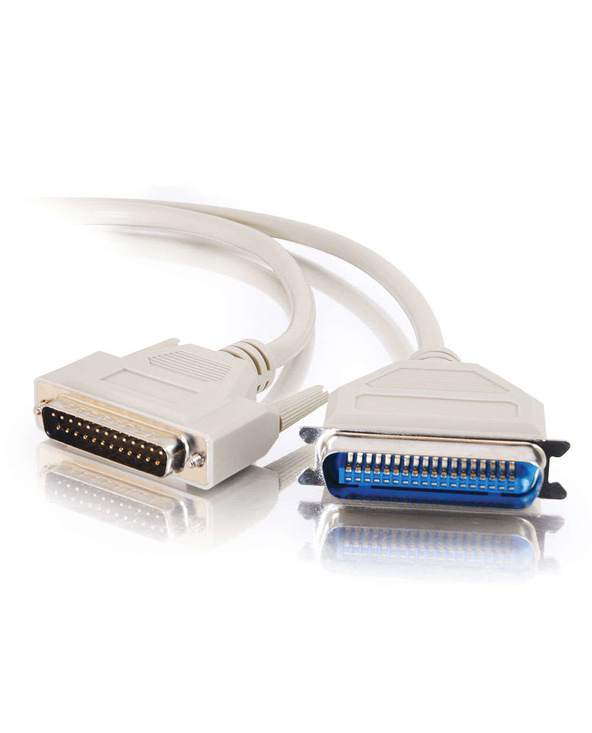 C2G 2m IEEE-1284 DB25/C36 Cable câble parallèle Gris